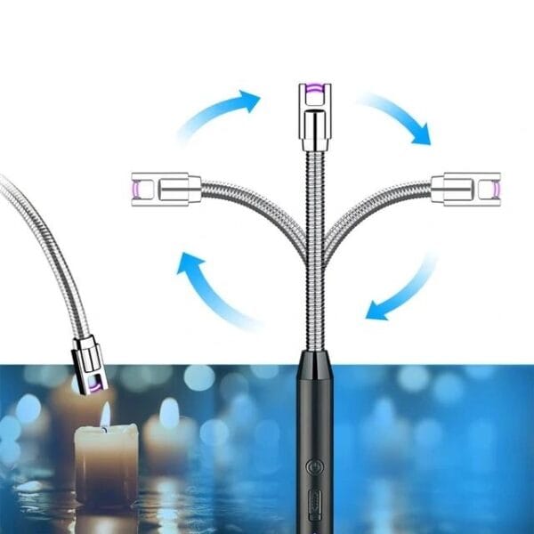 Chispero Encendedor De Plasma Cargable USB-C - Image 2