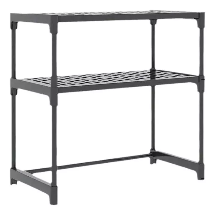 Estante Organizador De Cocina 2 Pisos Porta-platos Especiero - Image 7