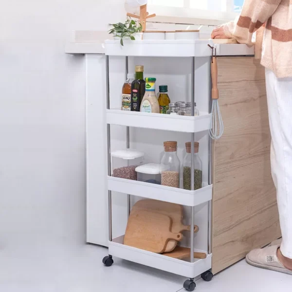 Organizador Estante Carrito Cocina Baño C/ruedas Resistente - Image 6