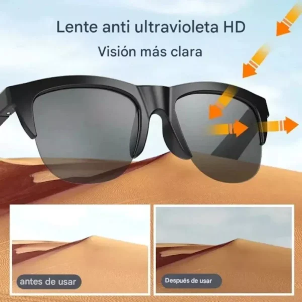 Gafas Anteojos Inteligente Con Bluetooth Lf600 C/parlante - Image 7