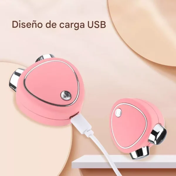 Masajeador facial rejuvenecedor EMS con microcorriente y lifting - Image 6