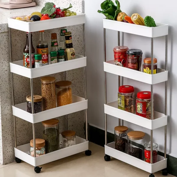 Organizador Estante Carrito Cocina Baño C/ruedas Resistente - Image 4
