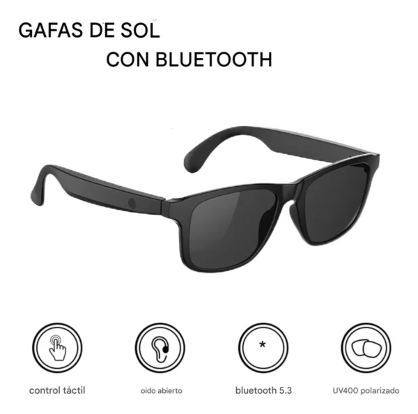 Gafas Anteojos Inteligente Con Bluetooth Lf600 C/parlante - Image 2