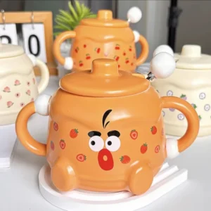 Taza Ceramica Con Caras