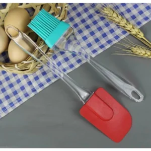 Set pincel y espatula silicona Barak 19cm