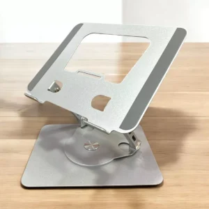 Soporte Notebook Tablet Metalico Plegable Giratorio 360°