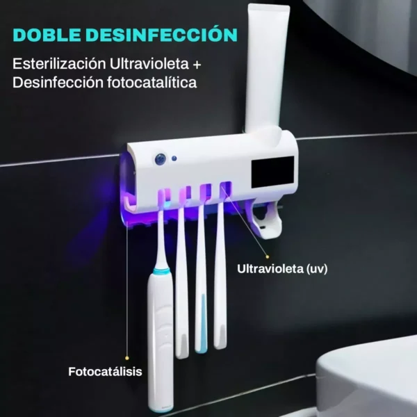 Dispensador Automático de Pasta Dental con Esterilizador UV - Image 3