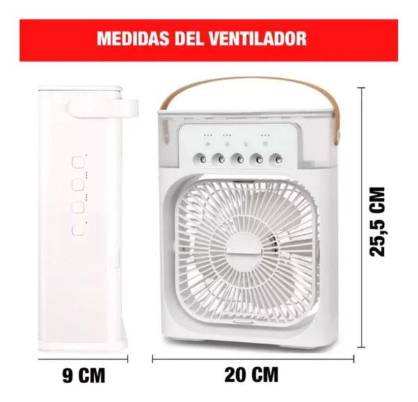 Mini Ventilador Aire Acondicionado Humificador - Image 6