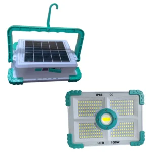 Reflector Lampara Solar Portatil Recargable