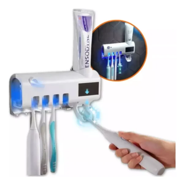 Dispensador Automático de Pasta Dental con Esterilizador UV - Image 2