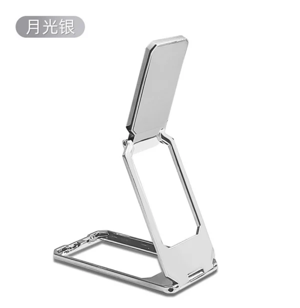 Soporte Universal para teléfono móvil de escritorio, plegable, ajustable, de aleación de Zinc, para Smartphone y tableta - Image 9