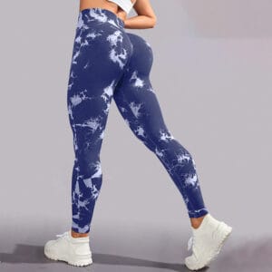 Leggings de yoga ajustados Diseño tie-dye