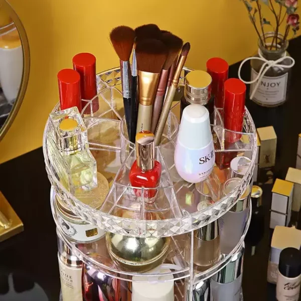 Organizador giratorio de maquillaje - Image 3