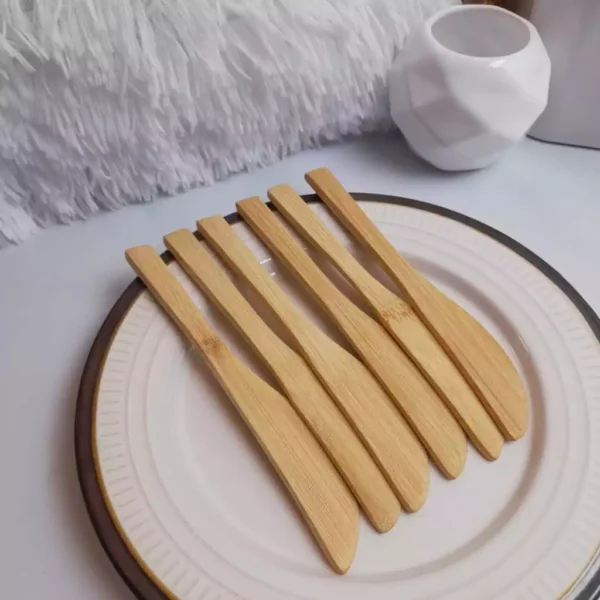 Espátula para manteca bamboo