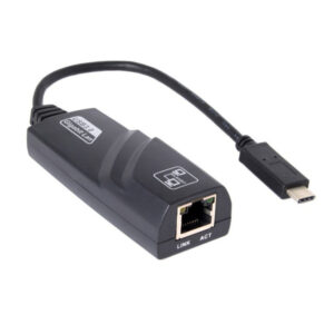 Adaptador de Red USB C a Ethernet RJ45 10/100/1000 Mbps