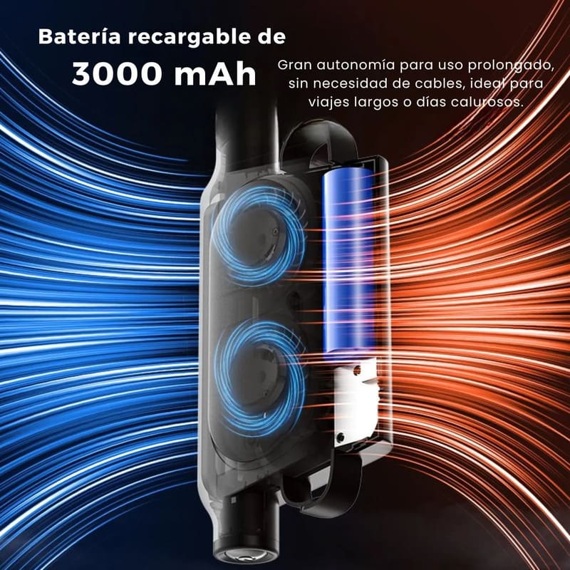 Electroventilador para asiento recargable - Image 7