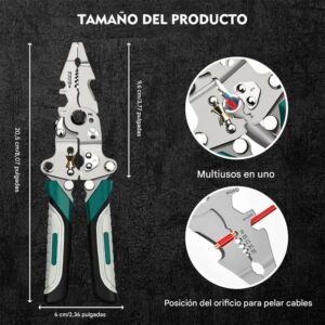 Pelacables multifuncional 12 en 1 plegable