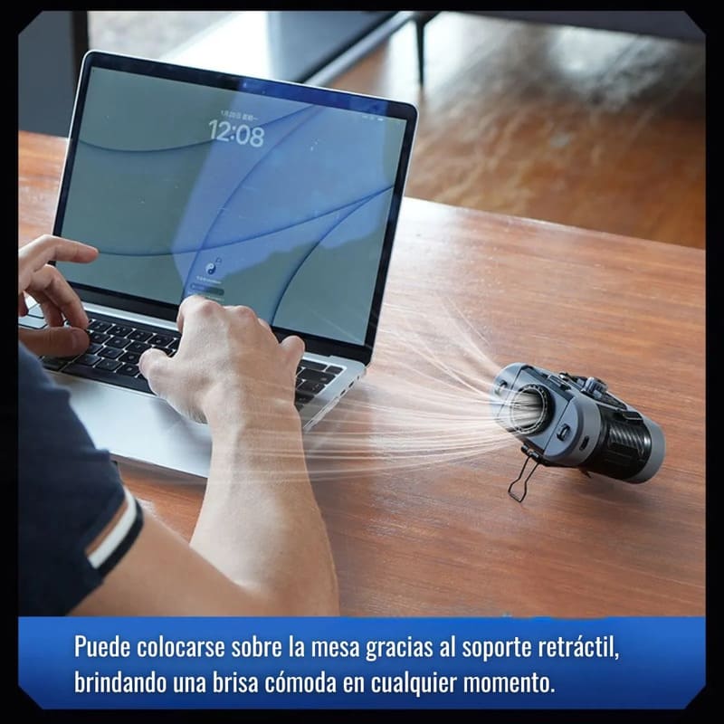 Ventilador de cintura portátil - Image 10