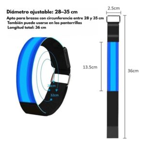 Brazalete Reflectante LED Nocturno
