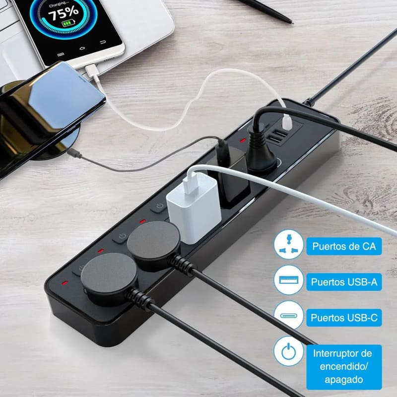 Alargue zapatilla A95 5 tomas - Image 9