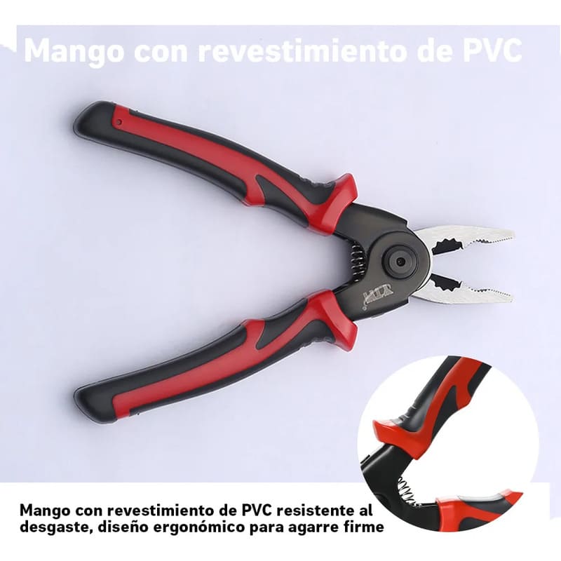 Kit alicates 5 cabezales en 1 pelacables intercambiables - Image 12