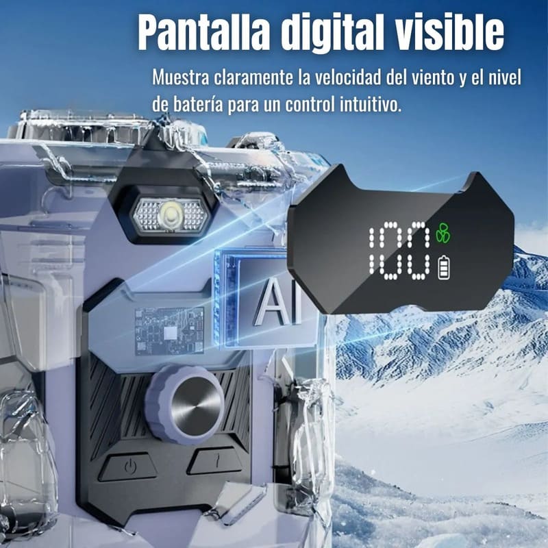 Ventilador de cintura portátil - Image 5