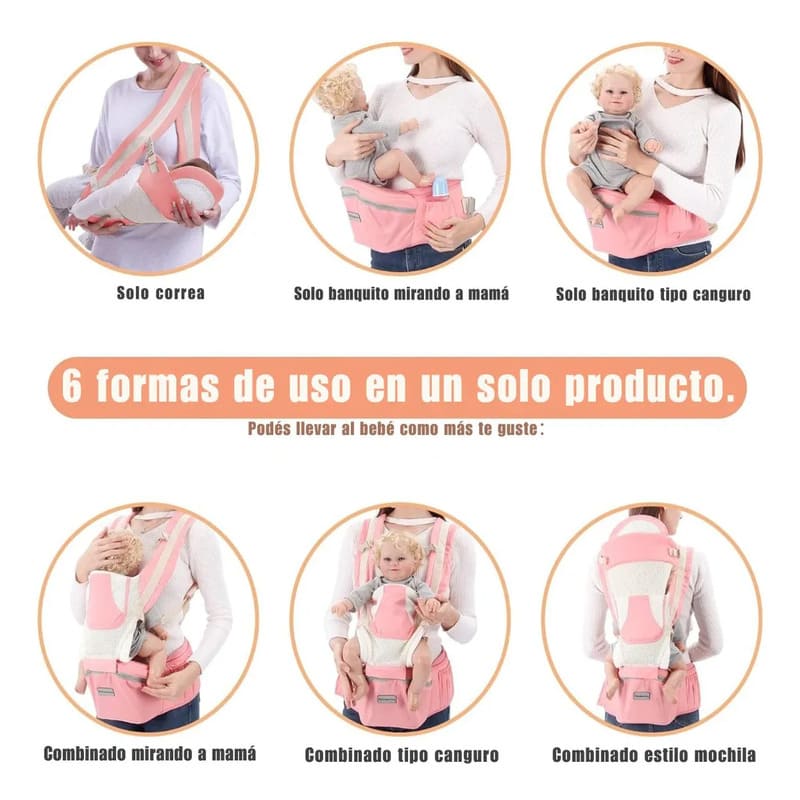 Mochila porta bebé 3 en 1 - Image 5