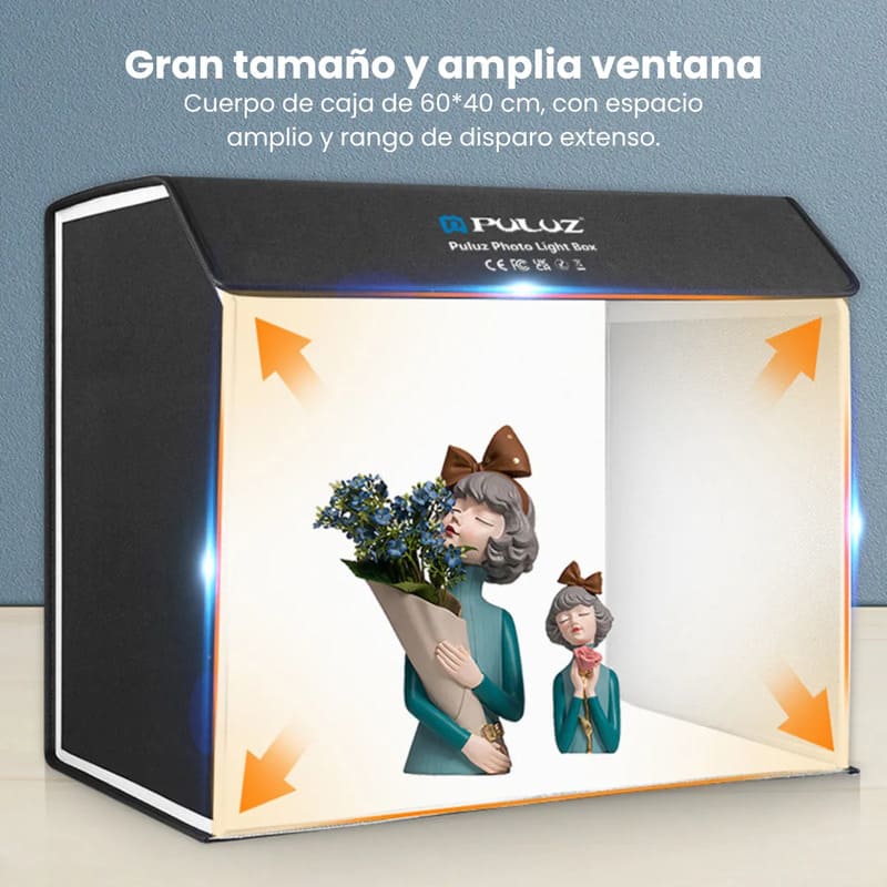Caja de luz fotografia profesional 60x40cm - Image 5