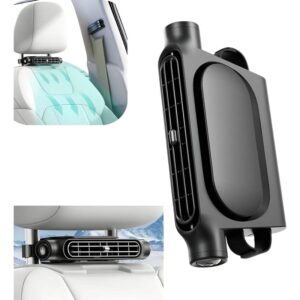 Electroventilador para asiento recargable