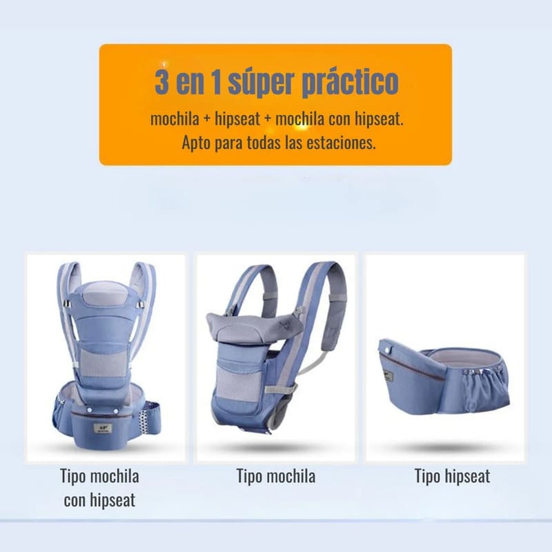 Mochila porta bebé 3 en 1 - Image 8