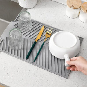 Tapete escurridor silicona