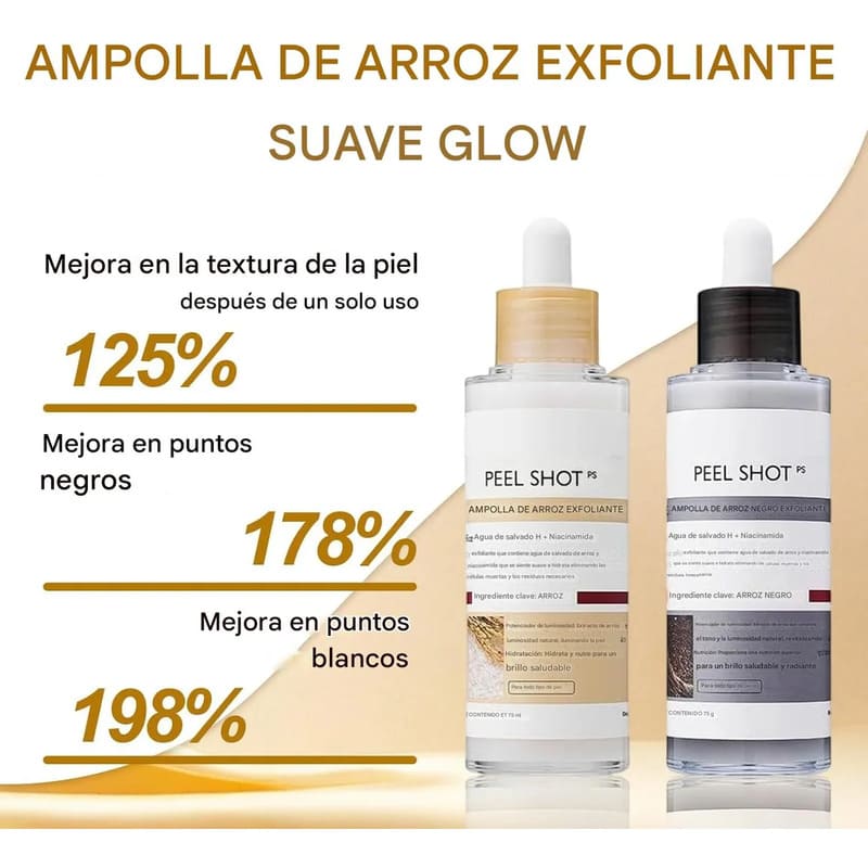 Duo de suero esencia facial arroz - Image 7