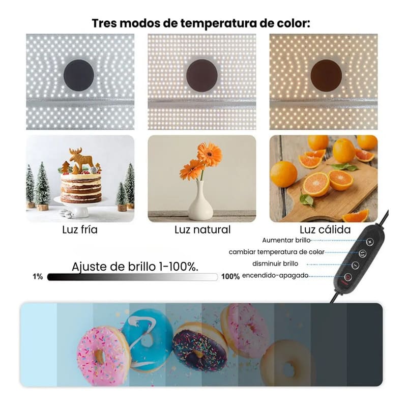 Caja de luz fotografia profesional 60x40cm - Image 3