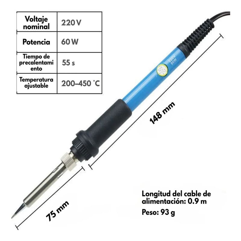 Kit soldador eléctrico profesional - Image 2