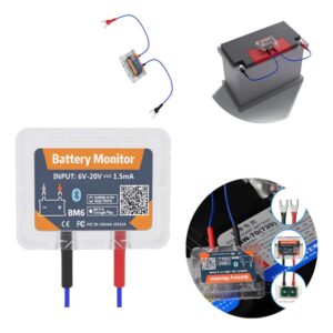 Tester de Batería Automotor 12V con Bluetooth