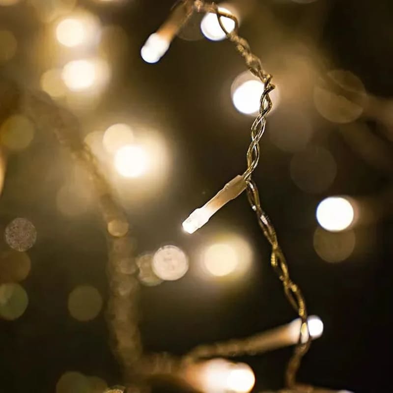 Cascada luces LED cortina 3x1m con control - Image 4