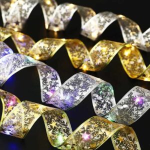 Cinta luces navideñas led decoración arbol navidad 5m