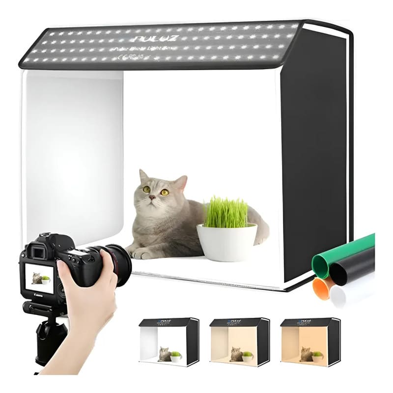 Caja de luz fotografia profesional 60x40cm