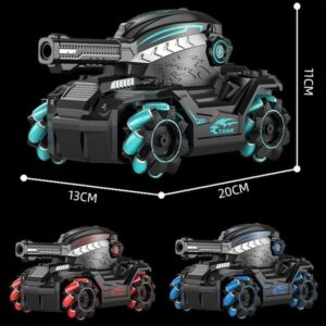 Tanque RC dispara hidrogel
