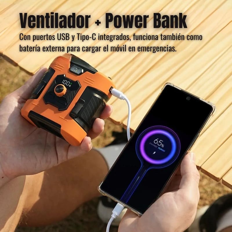 Ventilador de cintura portátil - Image 3