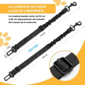Cinturon de seguridad para mascotas