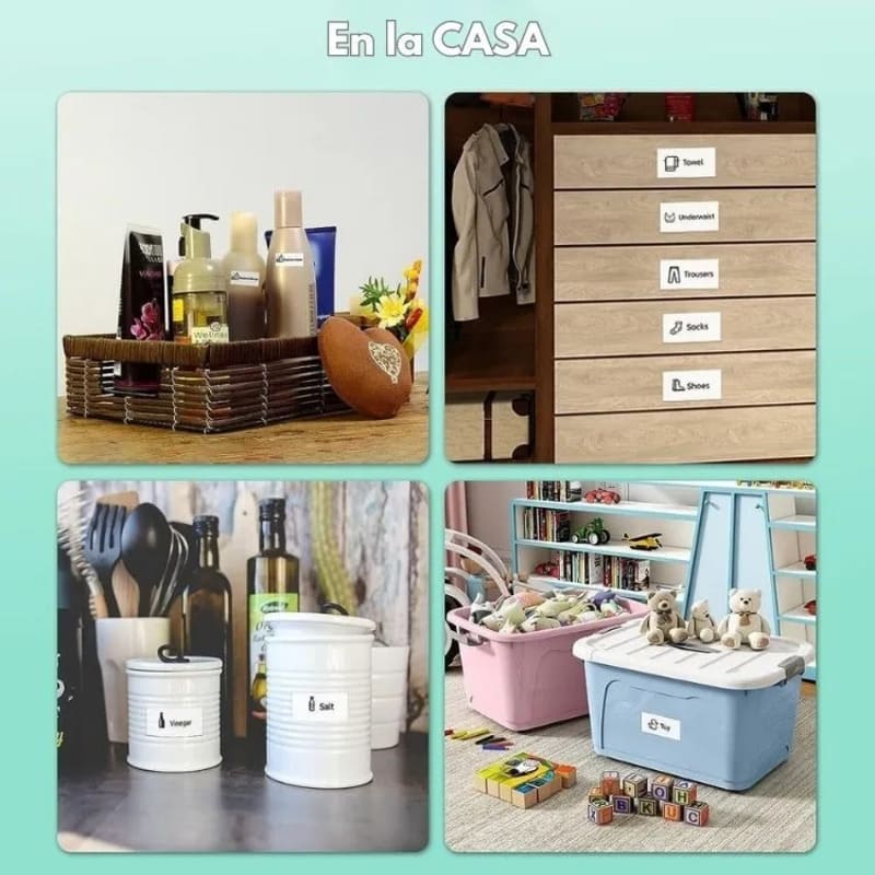 Impresora térmica portátil para etiquetas D11 Bluetooth 5.2 - Image 5