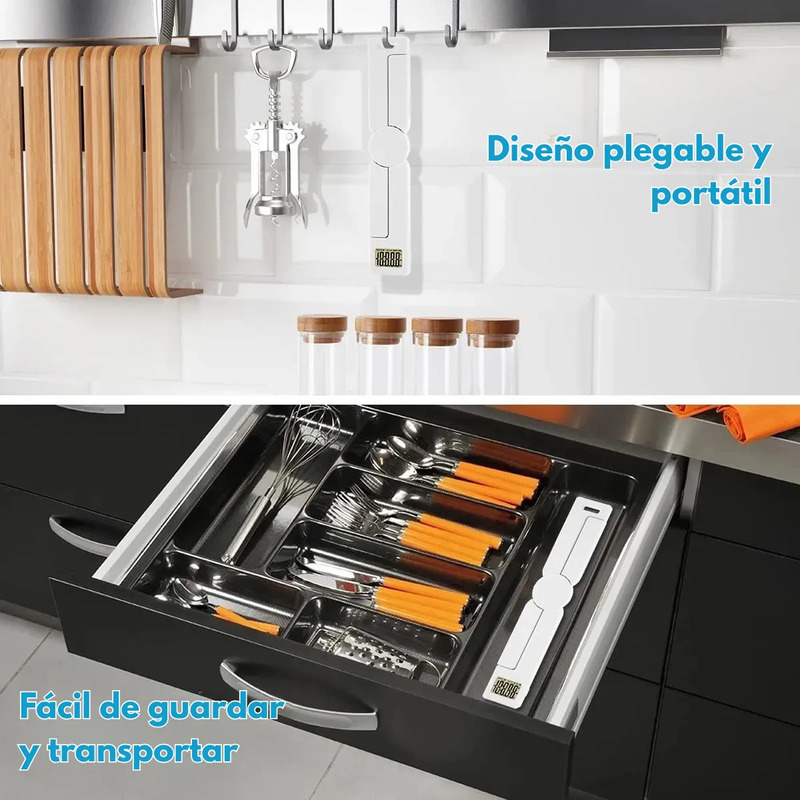 Balanza de cocina digital plegable - Image 9