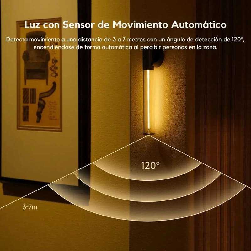 Lámpara diseño magnético flexible con sensor - Image 5