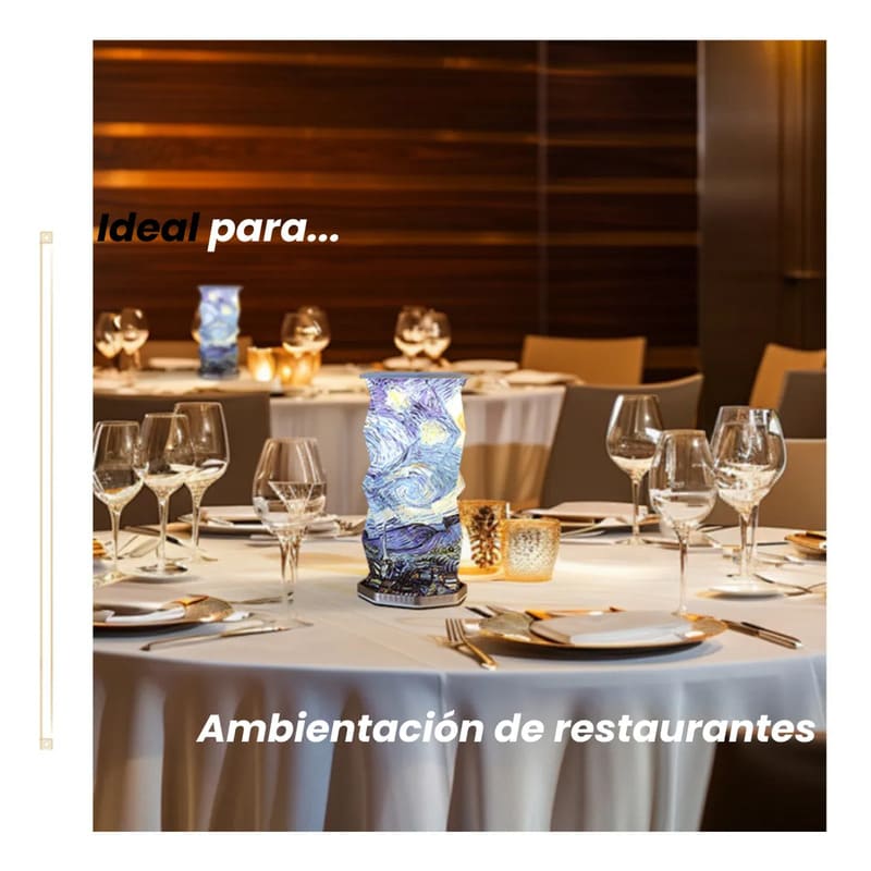 Lámpara de papel deco plegable con batería recargable táctil - Image 4