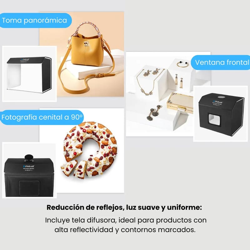 Caja de luz fotografia profesional 60x40cm - Image 8