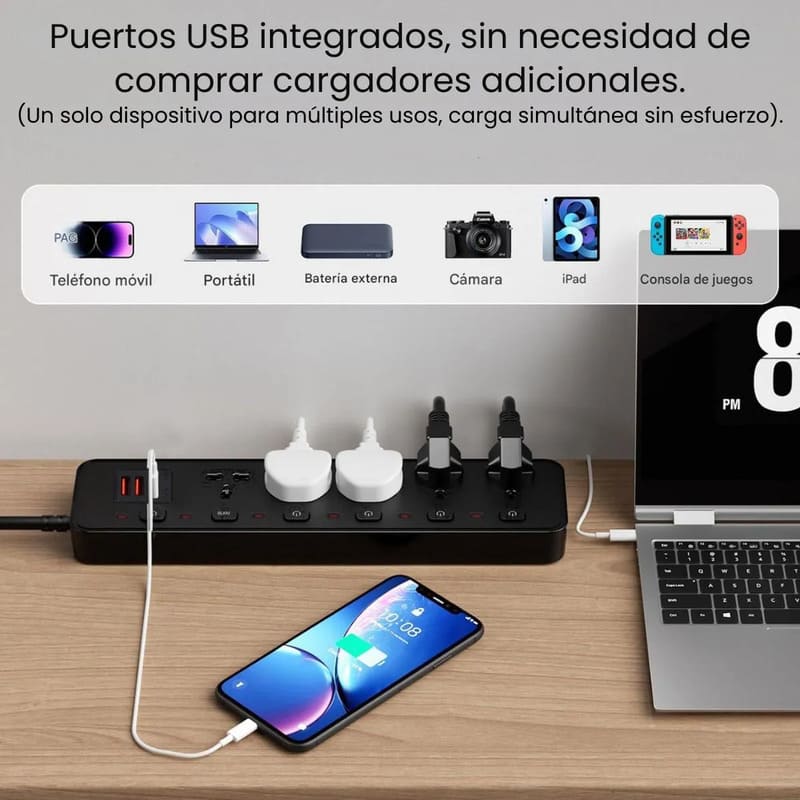 Alargue zapatilla A95 5 tomas - Image 7