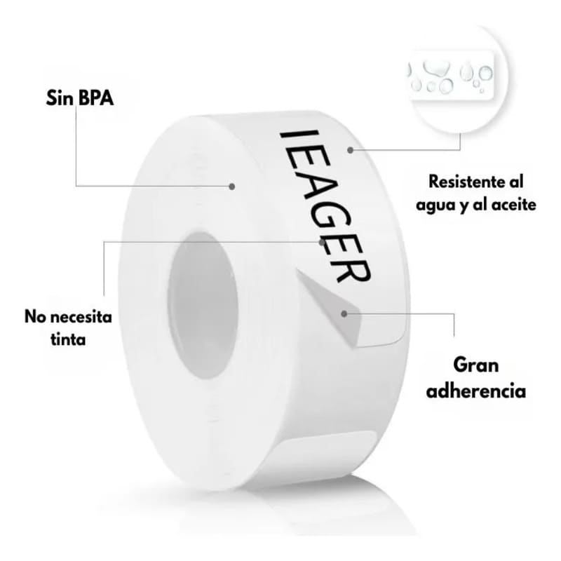 Impresora térmica portátil para etiquetas D11 Bluetooth 5.2 - Image 8