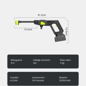 Hidrolavadora inalámbrica 96HV