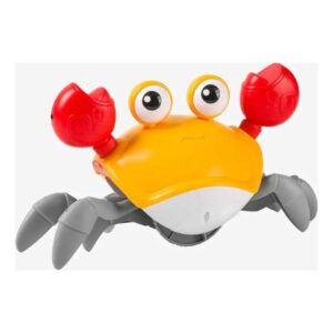 Juguete sensorial interactivo cangrejo